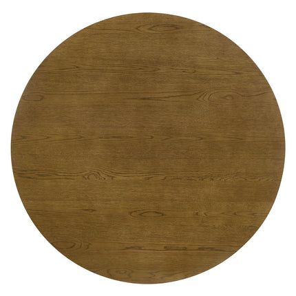 Hezrai - Round Dining Table - Light Brown ACME 