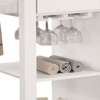 Ottawa - Kitchen Cart - Black & White ACME 