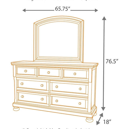 Porter - Sleigh Bedroom Set Millennium® by Ashley 