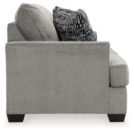 Deakin - Ash - Loveseat Signature Design by Ashley® 