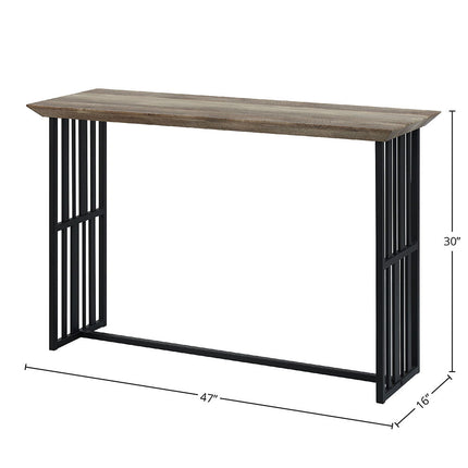 Zudora - Sofa Table - Black ACME 