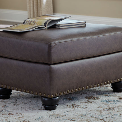 Roxmere - Umber - Ottoman Benchcraft® 