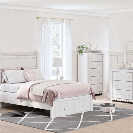 Mollviney - Storage Panel Bedroom Set Signature Design by Ashley® 