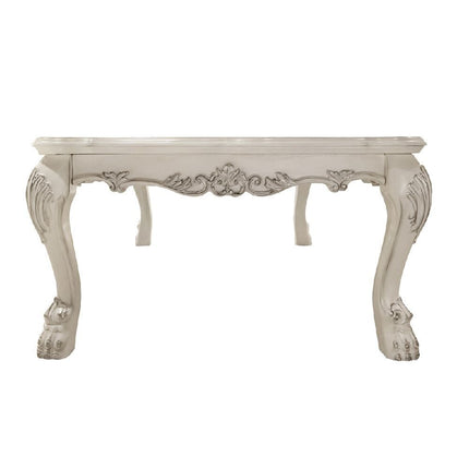 Dresden Coffee Table - Bone White Finish ACME 