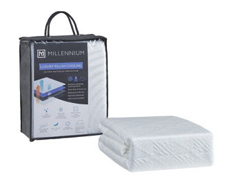 Advanced Protector - White - Queen Mattress Protector (Set of 4) - Tony's Home Furnishings