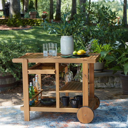 Kailani - Serving Cart Ashley Furniture 