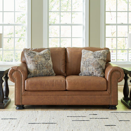 Carianna - Caramel - Loveseat Signature Design by Ashley® 