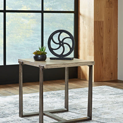 Dalenville - Gray - Rectangular End Table Signature Design by Ashley® 