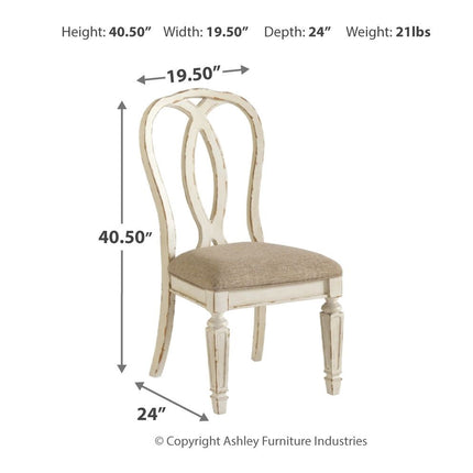 Realyn - Rectangular Dining Table Set Signature Design by Ashley® 