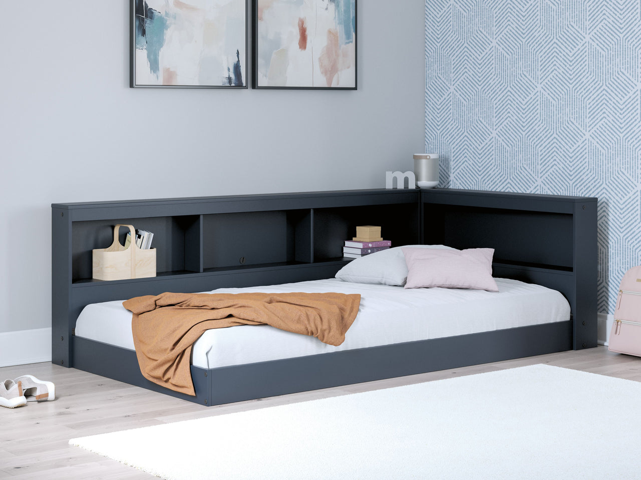 Simmenfort - Bookcase Storage Bed Signature Design by Ashley® 
