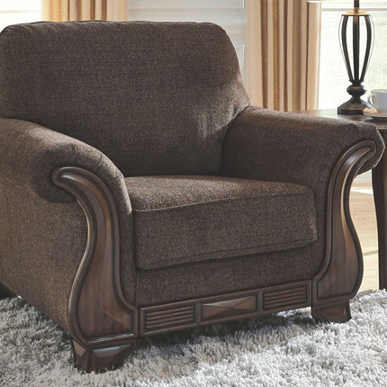 Miltonwood - Teak - Chair Ashley Furniture 