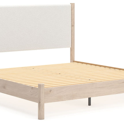 Cadmori - Upholstered Panel Bed Signature Design by Ashley® 