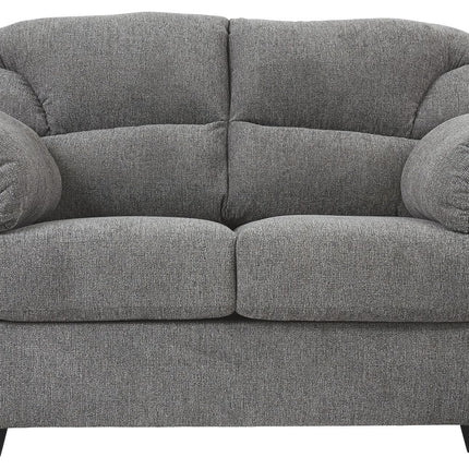 Allmaxx - Pewter - Loveseat Ashley Furniture 