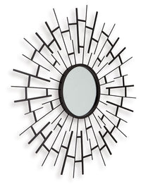 Garrenworth - Black - Accent Mirror