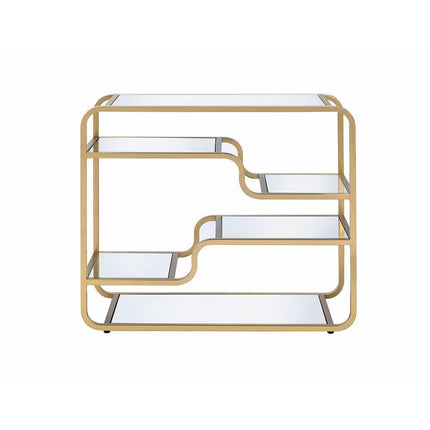 Astrid - Accent Table - Gold & Mirror ACME 