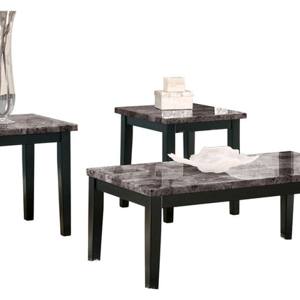 Maysville - Black - Occasional Table Set (Set of 3) Ashley Furniture 