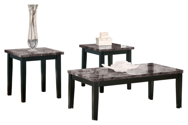 Maysville - Black - Occasional Table Set (Set of 3) Ashley Furniture 