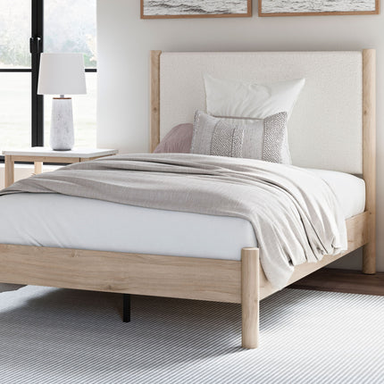 Cadmori - Upholstered Panel Bed Signature Design by Ashley® 