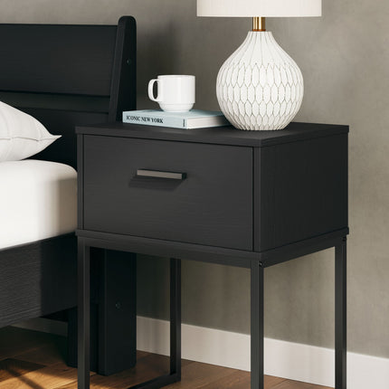 Socalle - One Drawer Night Stand Signature Design by Ashley® 