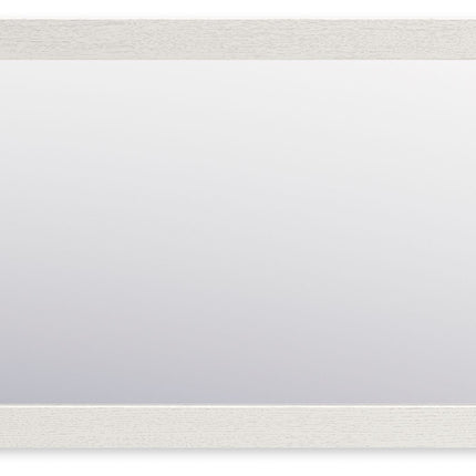 Linnocreek - White - Bedroom Mirror - Tony's Home Furnishings