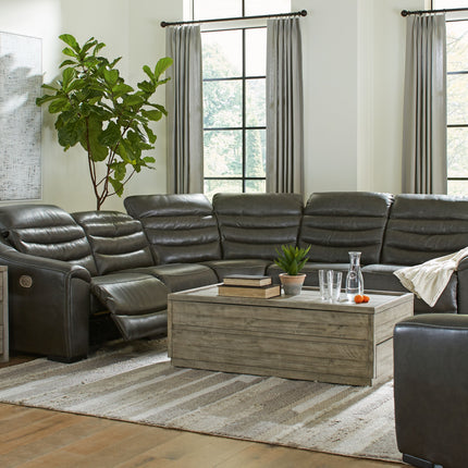 Center Line - Power Recliner Sectional Signature Design by Ashley® 