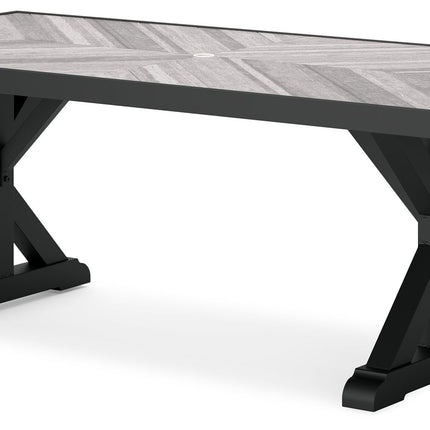 Beachcroft - Rect Dining Table W/Umb Opt Ashley Furniture 