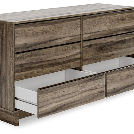 Shallifer - Brown - Six Drawer Dresser Signature Design by Ashley® 