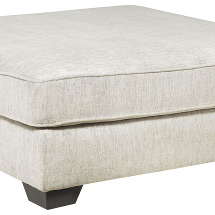 Rawcliffe - Parchment - Oversized Accent Ottoman Ashley Furniture 