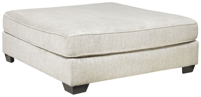 Rawcliffe - Parchment - Oversized Accent Ottoman Ashley Furniture 