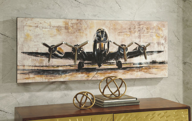 Kalene - Brown / Black - Wall Art Ashley Furniture 