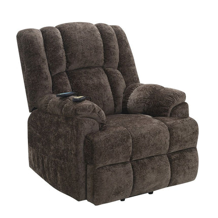 Pacay - Power Recliner With Lift & Heating & Massage - Brown ACME 