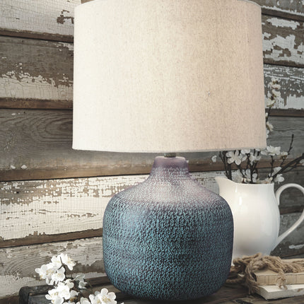 Malthace - Patina - Metal Table Lamp Ashley Furniture 