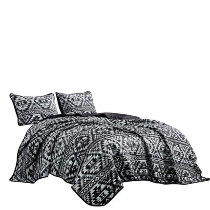 Smoke Aztec Quilt Set