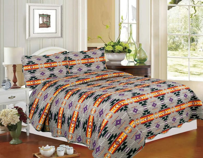 Southwest Aztec Quilt Set