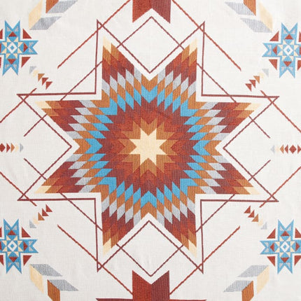 Woven Native Star Throw