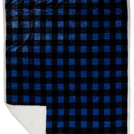 Wrangler Lumberjack Blue Throw