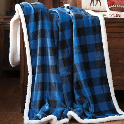 Wrangler Lumberjack Blue Throw