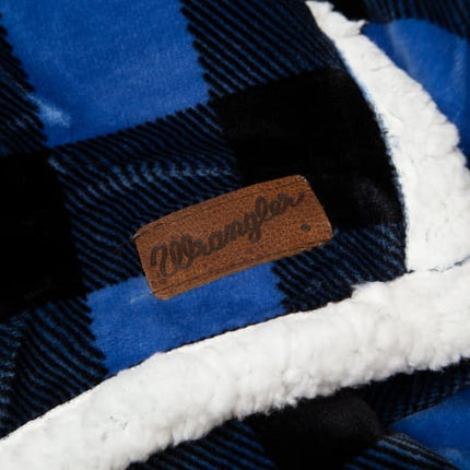 Wrangler Lumberjack Blue Throw