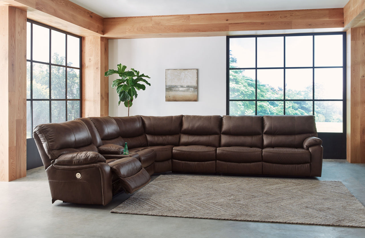 Family Circle - Power Reclining Sectional - Tony's Home Furnishings