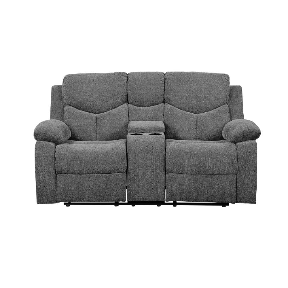 Kalen - Loveseat - Gray Chenille - 39" - Tony's Home Furnishings