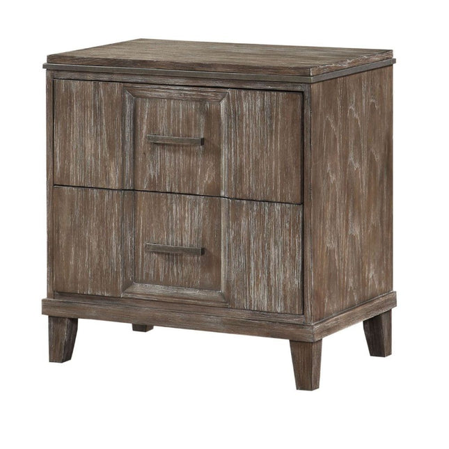 Bayonne - Nightstand - Burnt Oak - Tony's Home Furnishings