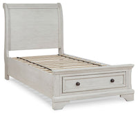 Thumbnail for Robbinsdale - Youth Sleigh Storage Bedroom Set - Tony's Home Furnishings