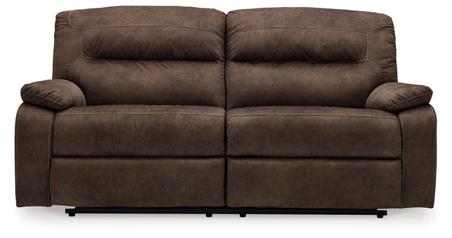 Bolzano - Coffee - 2 Seat Reclining Sofa Ashley Furniture 