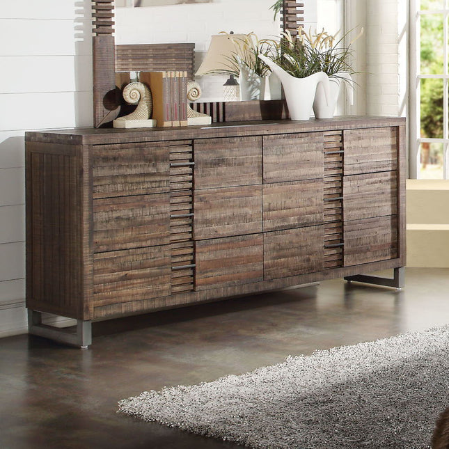 Andria - Dresser - Reclaimed Oak - Tony's Home Furnishings