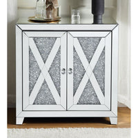 Noralie - Accent Table - Pearl Silver - Wood - Tony's Home Furnishings