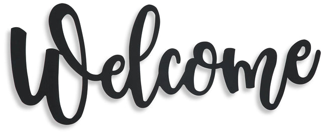 Emalee - Black - Wall Decor - Welcome Signature Design by Ashley® 