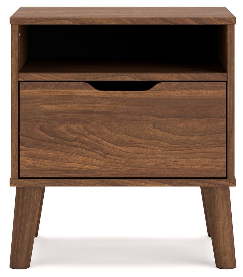 Fordmont - Auburn - One Drawer Night Stand - Tony's Home Furnishings