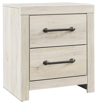 Thumbnail for Cambeck - Whitewash - Two Drawer Night Stand Tony's Home Furnishings Furniture. Beds. Dressers. Sofas.