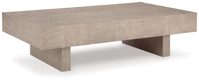 Jorlaina - Light Grayish Brown - Rectangular Cocktail Table - Tony's Home Furnishings