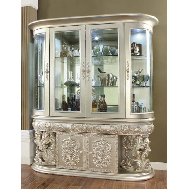 Sandoval - Curio - Champagne Finish - Tony's Home Furnishings